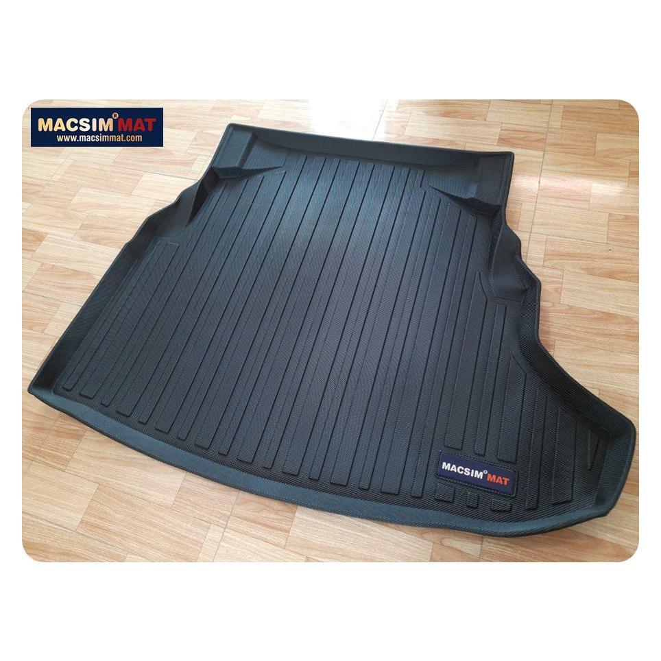 Thảm lót cốp xe ô tô Mercedes W213 2015-nay**nhãn hiệu Macsim chất liệu TPV cao cấp màu đen, màu be