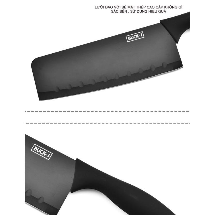 BỘ DAO CAO CẤP 4 món BUCK-T