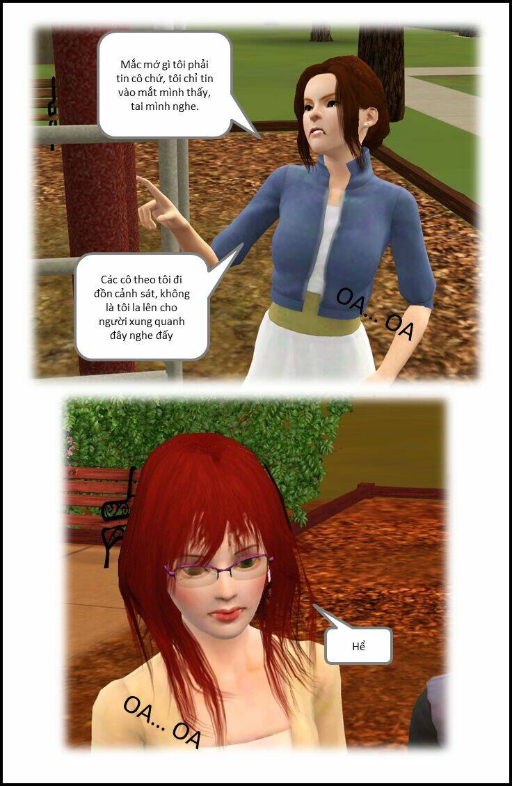 truyện sims: trở về thời đi học chapter 4.5 12