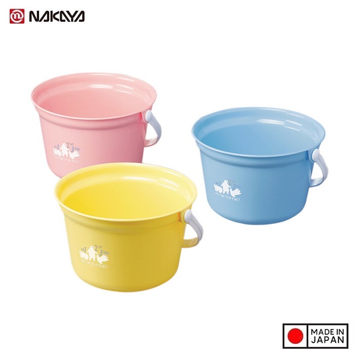 Xô nhựa trẻ em Nakaya Children's Bucket Bear 2.2L - Hàng nội địa Nhật Bản nhập khẩu chính hãng