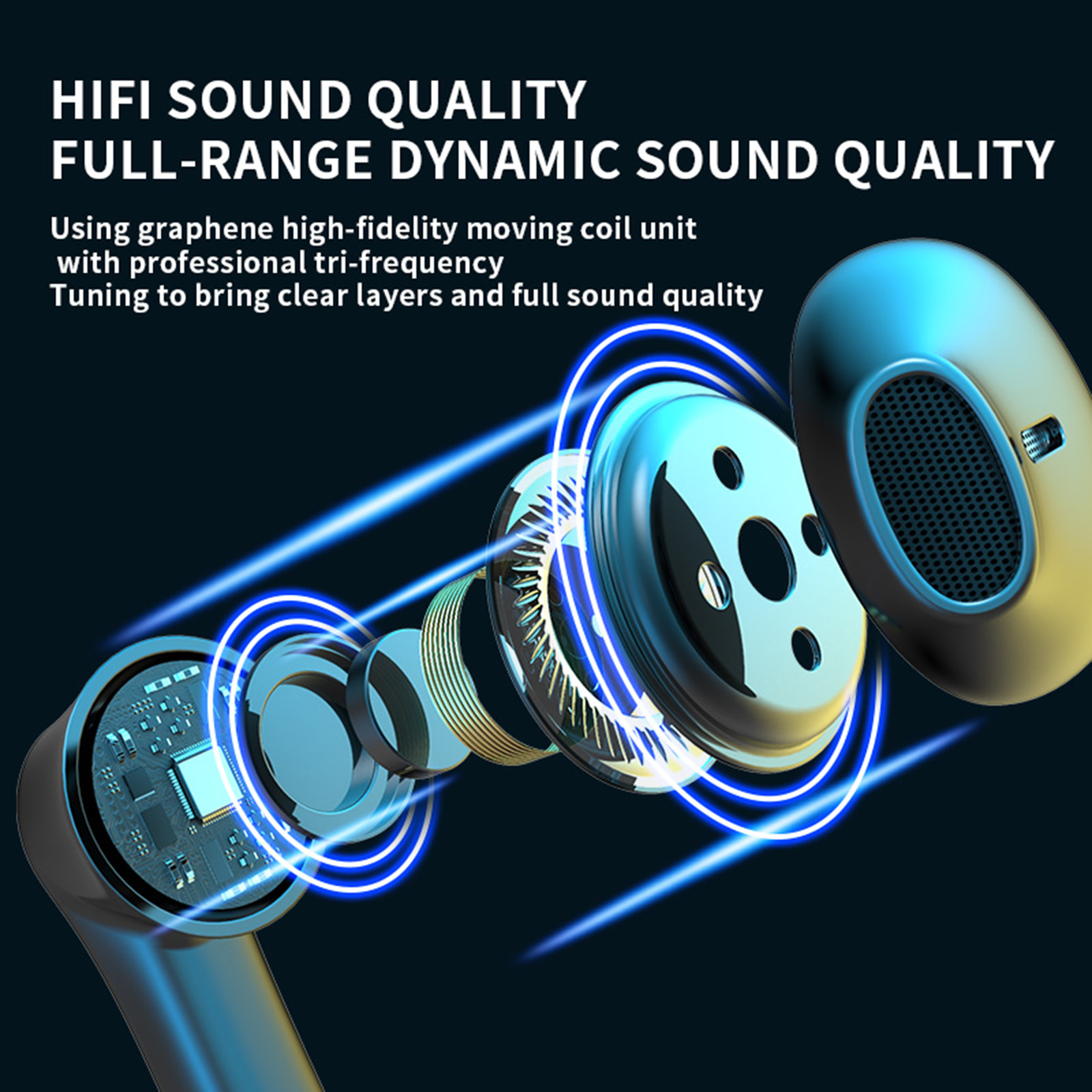 Tai Nghe Không Dây Chống Nước Bluetooth 5.0 Mini LB-20 TWS Cảm Ứng Giảm Tiếng Ồn Âm Thanh HiFi