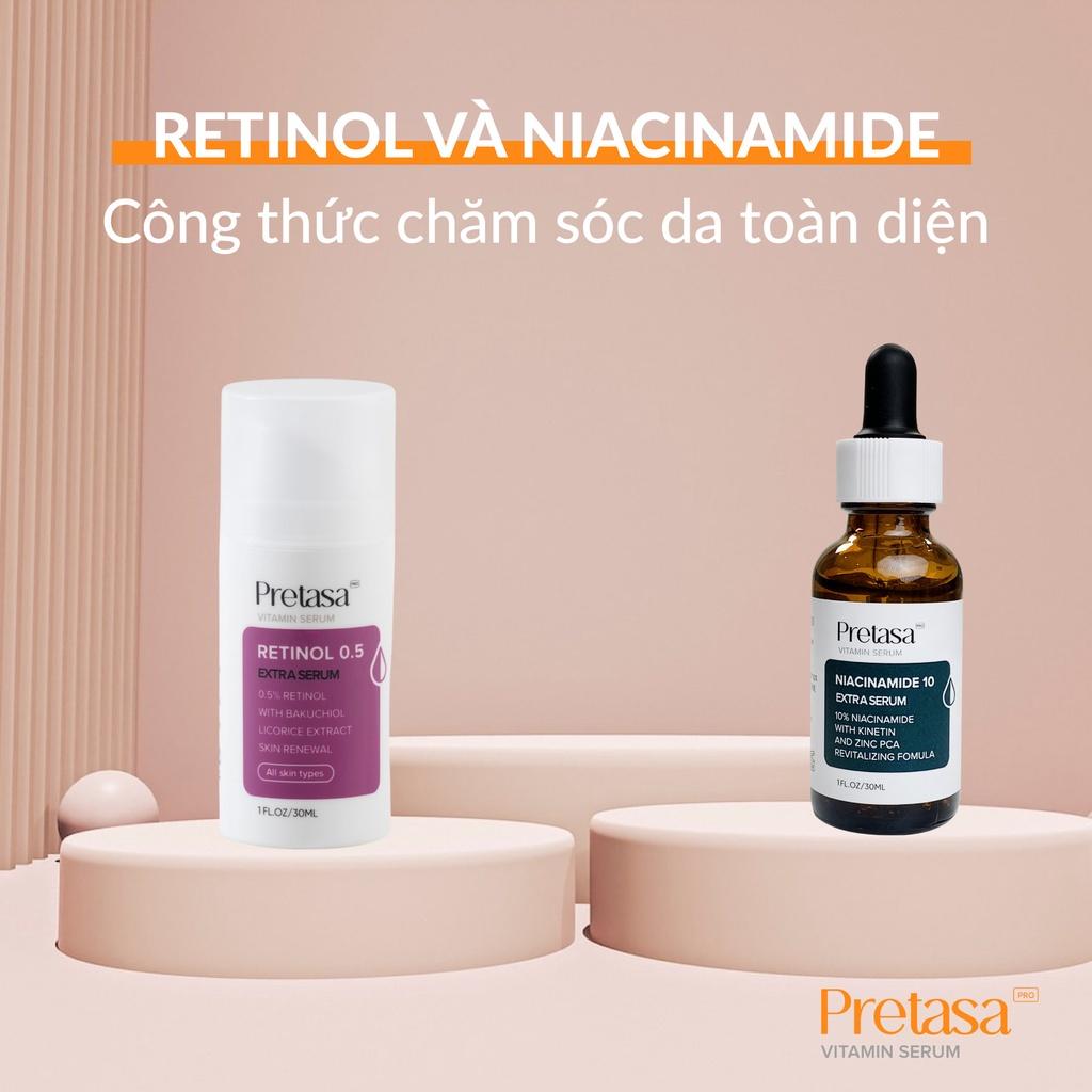 Serum Retinol 0,5 Pretasa chống lão hóa, hỗ trợ kiểm soát mụn - RETINOL 0,5 EXTRA SERUM