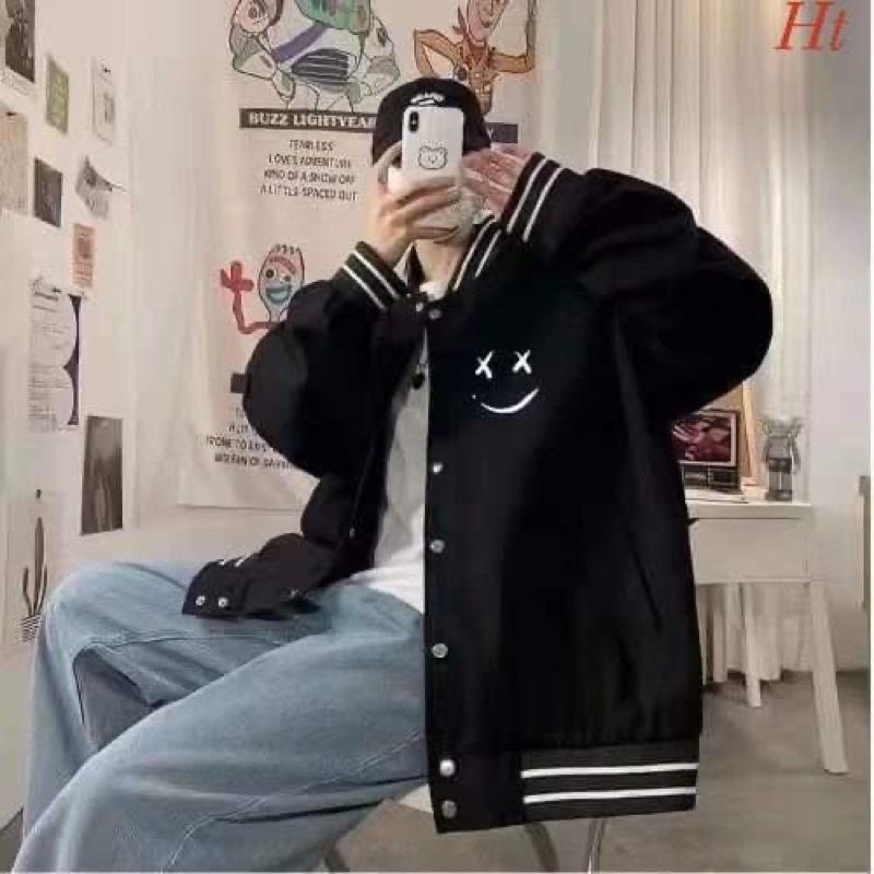 Áo bomber đen mặt XX H2A