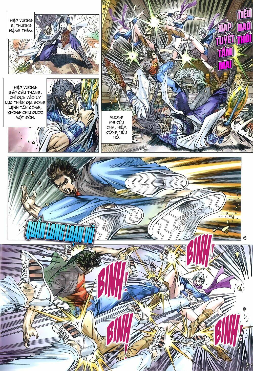 tân tác long hổ môn chapter 803 6