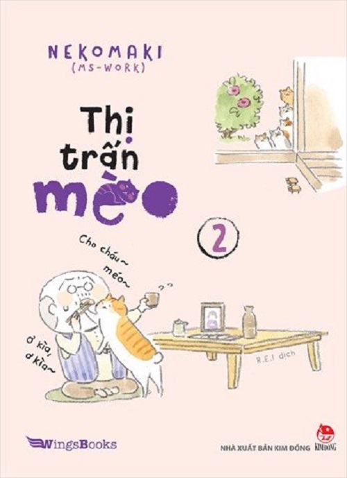 Sách - Thị trấn mèo - tập 2 (tặng kèm postcard)
