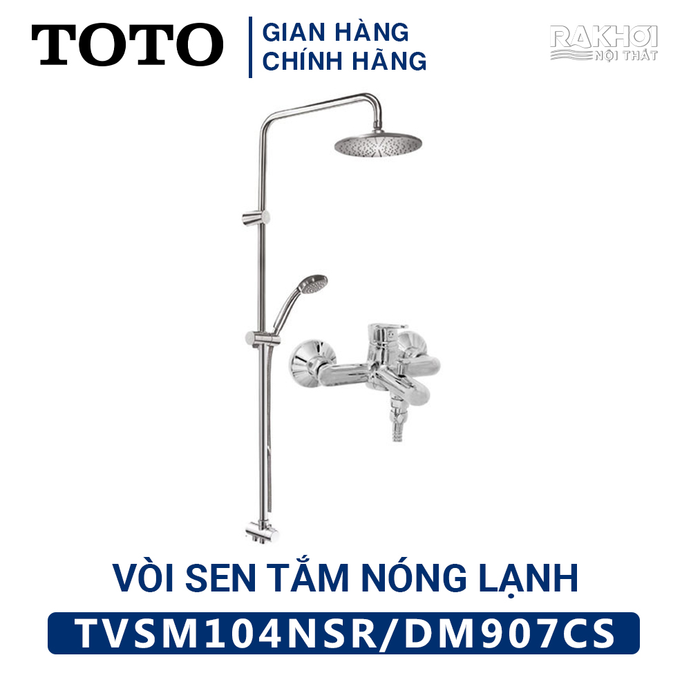 Vòi Sen Cây TOTO TVSM104NSR/DM907CS Nóng Lạnh