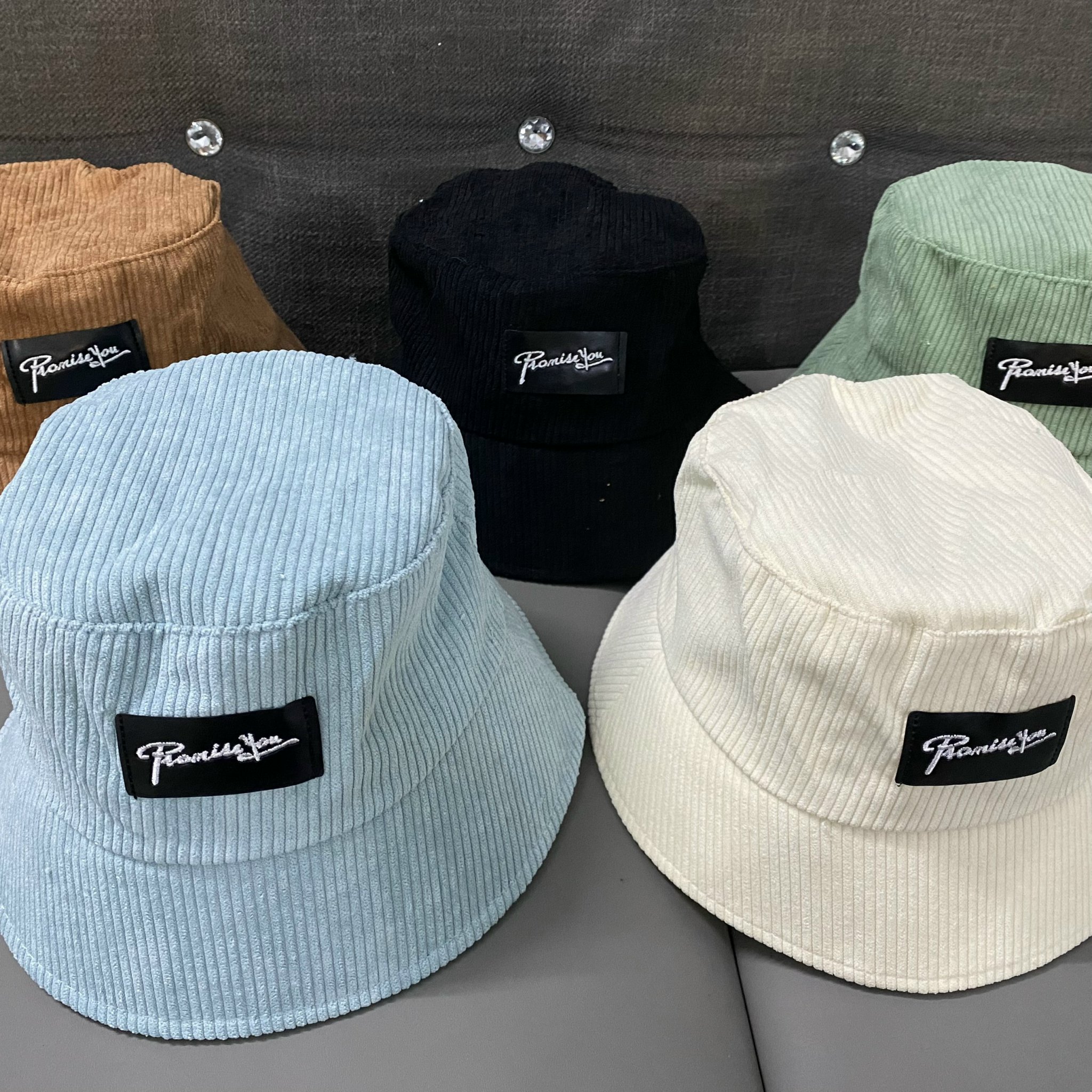 Nón Bucket Vải Nhung Tăm - Mũ Tai Bèo Ulzzang Unisex Nam Nữ Phong Cách Thời trang, Cá Tính