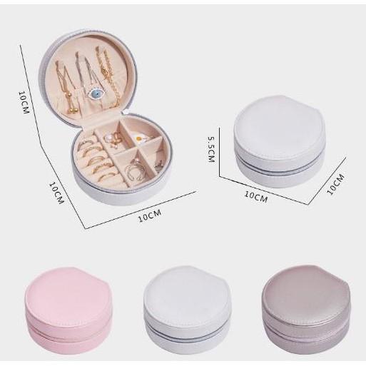 Hộp Đựng Trang Sức Mini - Tiện Lợi Bỏ Bàn Makeup Sang Chảnh - LMS