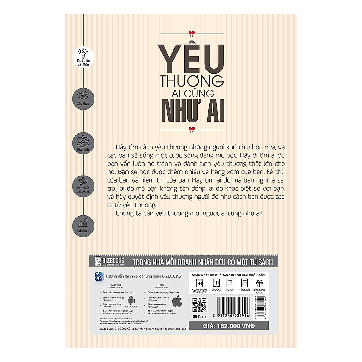 Yêu thương ai cũng như ai (Tặng Kèm audio books)