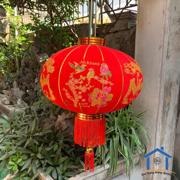 Đèn Lồng đỏ trang trí ngày tết size 60cm 80cm