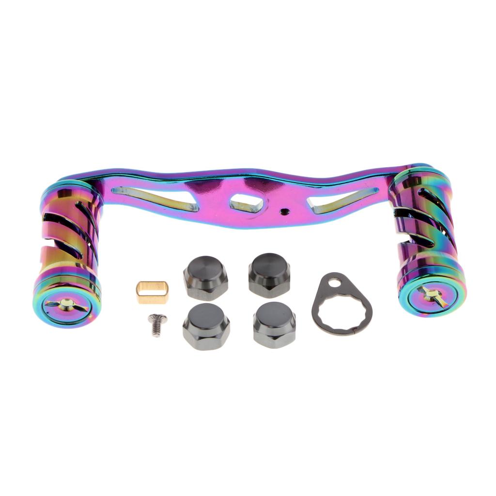 Aluminum Alloy Fishing Reel Handle with Fittings For D/S/A Baitcasting Reels