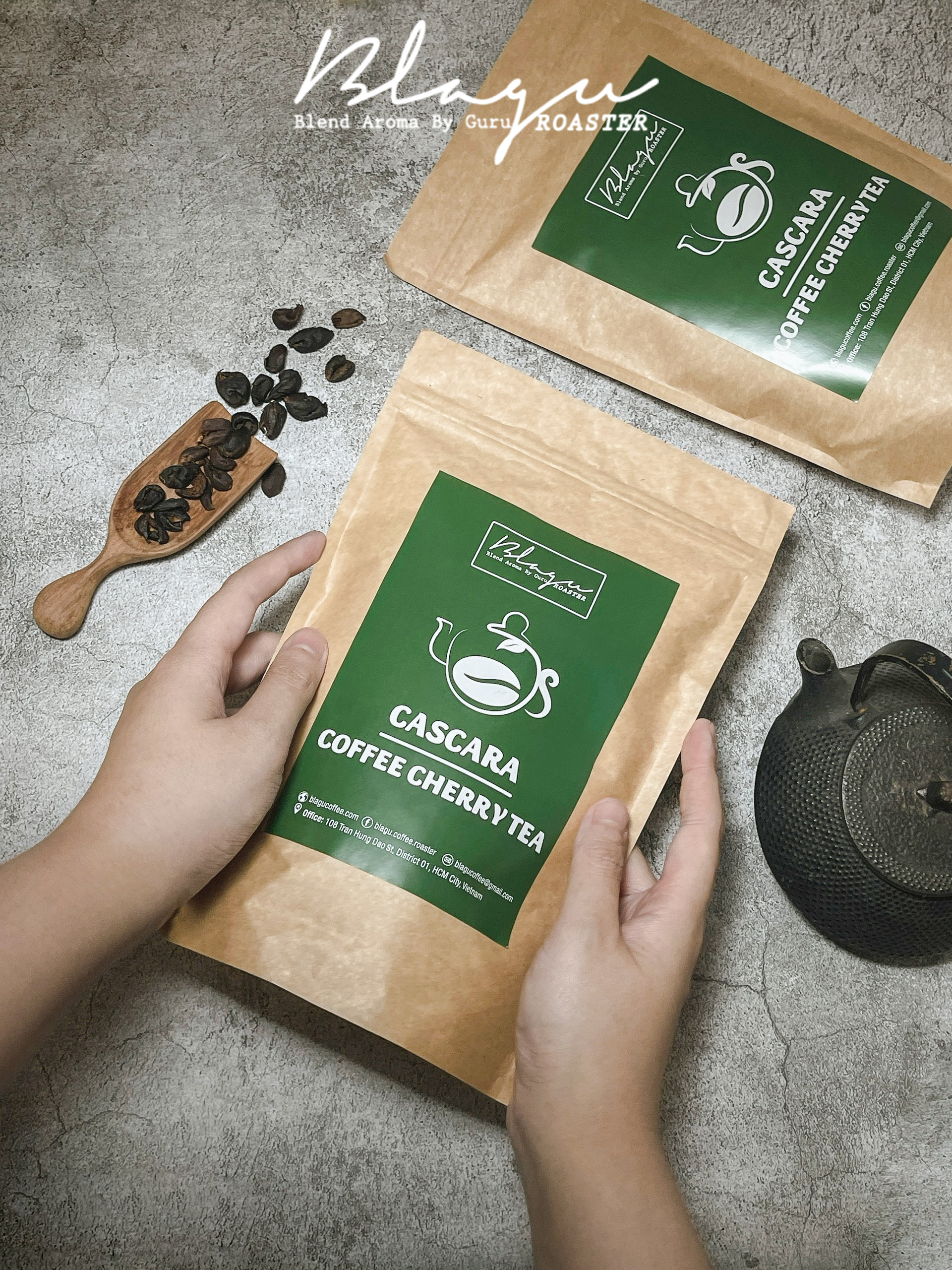 Trà Blagu Vỏ Cà Phê Cascara- 100g