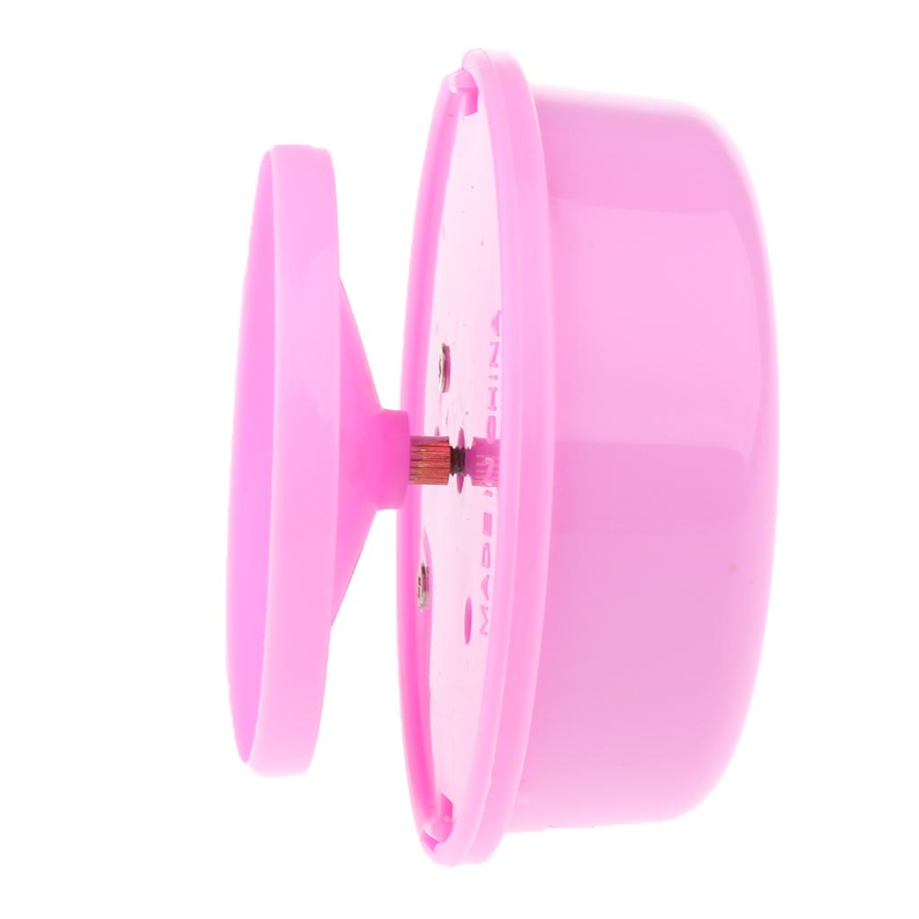 Pink Round Rotating Music Box Base for Kids Clay Craft Educational Kids Toy