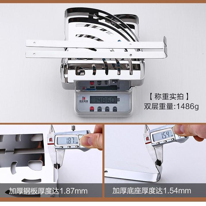 Kệ góc bằng Inox 304 dày sáng bóng cao cấp