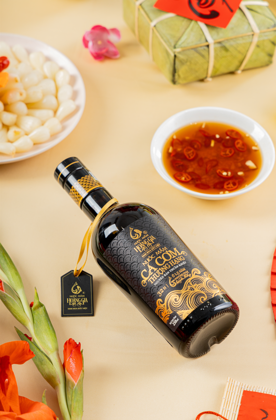 [Hộp giấy 750ml] Nước mắm cá cơm thượng hạng Hoàng Gia ủ chượp 1.5 năm – Quà tặng ẩm thực cao cấp​