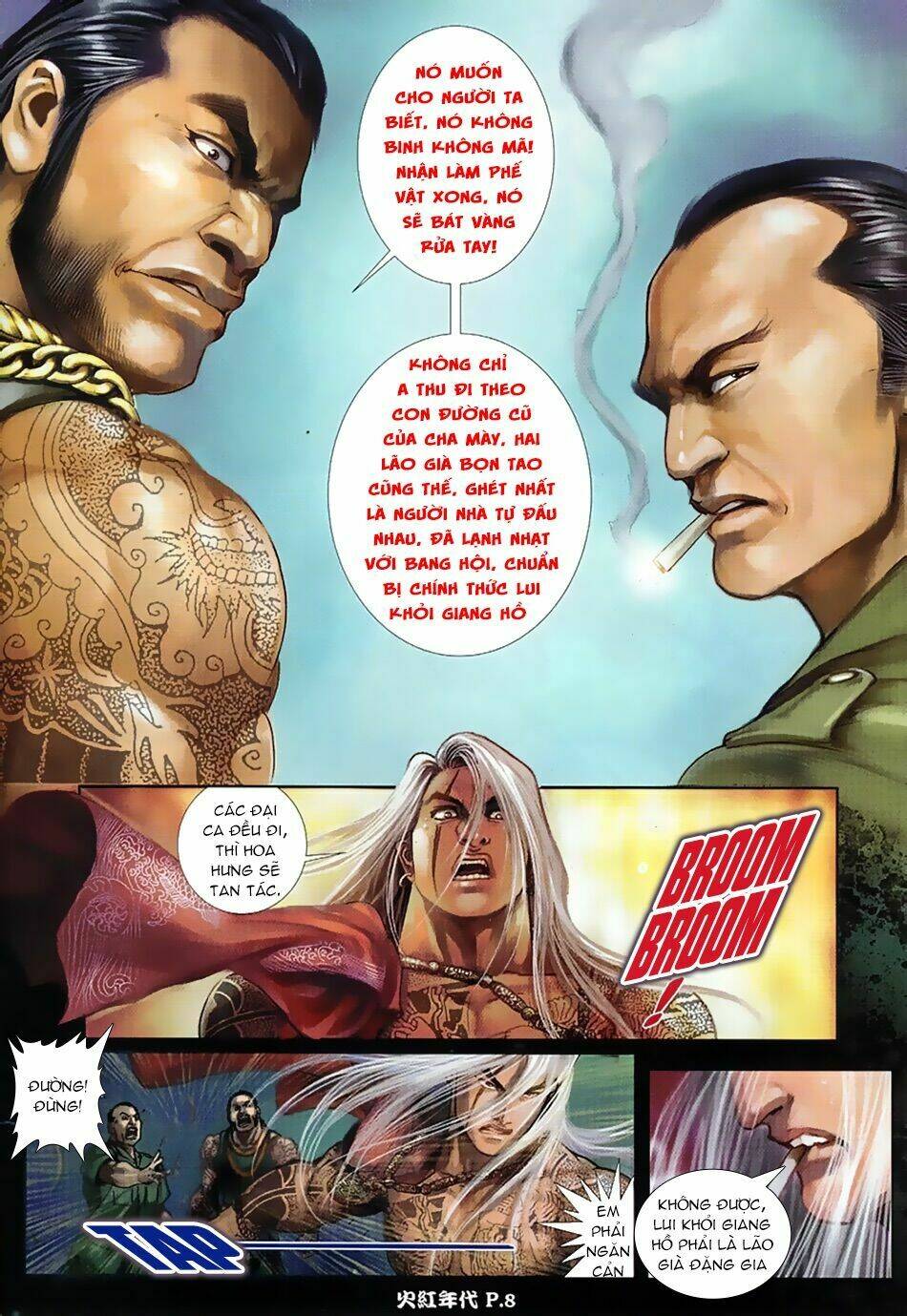 hỏa hồng niên đại hắc cốt đường chapter 28 7
