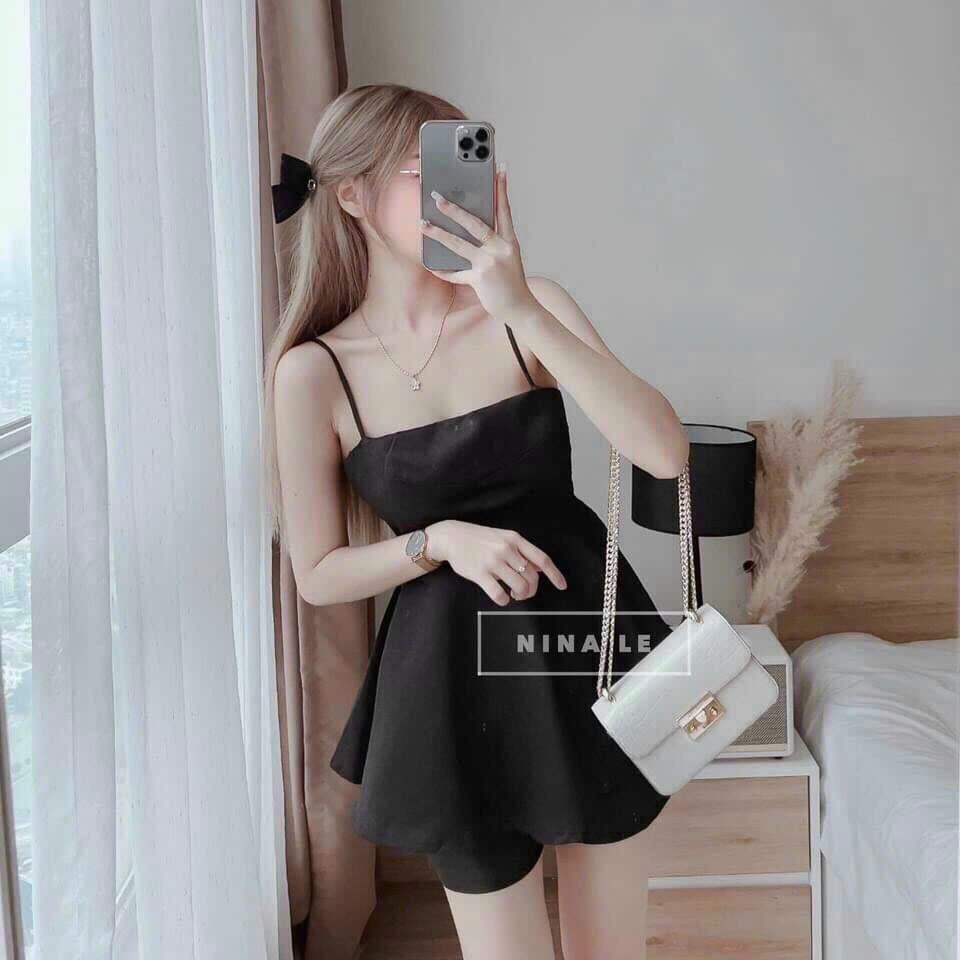 SET ÁO 2 DÂY TRƠN VỚI QUẦN NGẮN