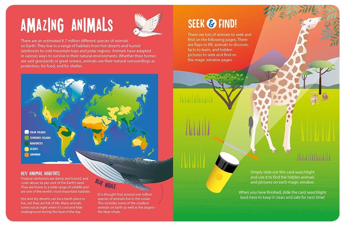 Seek And Find Animals (Seek &amp; Find - Searchlight Books)