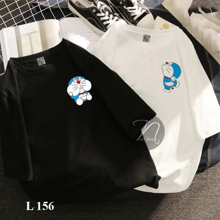 ÁO THUN UNISEX NAM NỮ logo doremon