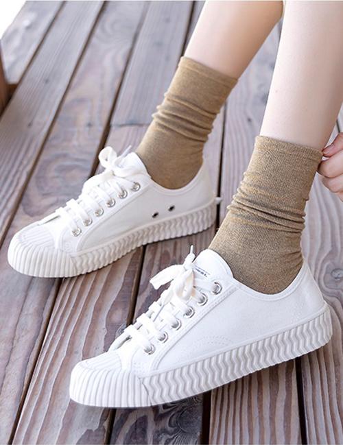 Giày thể thao sneakers nữ thấp cổ đế kếp, chất liệu vải canvas bền đẹp, thời trang trẻ, phong cách Hàn Quốc