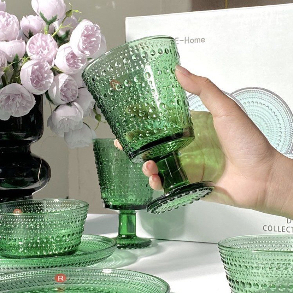 Bộ Cốc Bát Đĩa Thuỷ Tinh Pha Lê Ranke Home EU Hàng Châu Âu