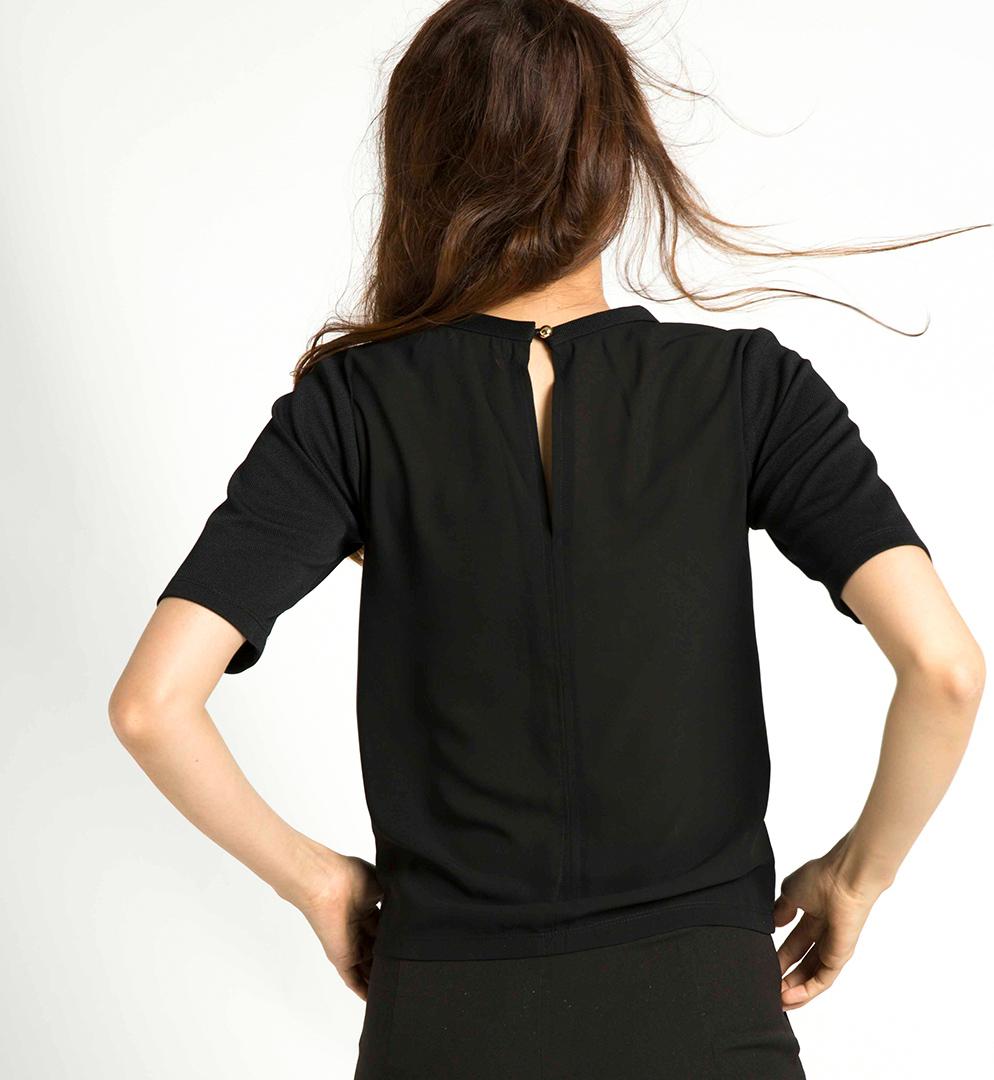 Áo Tshirt Phối Voan Hity TOP071