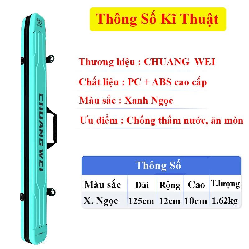 Túi đựng cần câu cá ChuangWEi chất liệu ABS Chống Thấm Nước Chuyện Dụng Câu Đơn , Câu Đài Cao Cấp TC-15