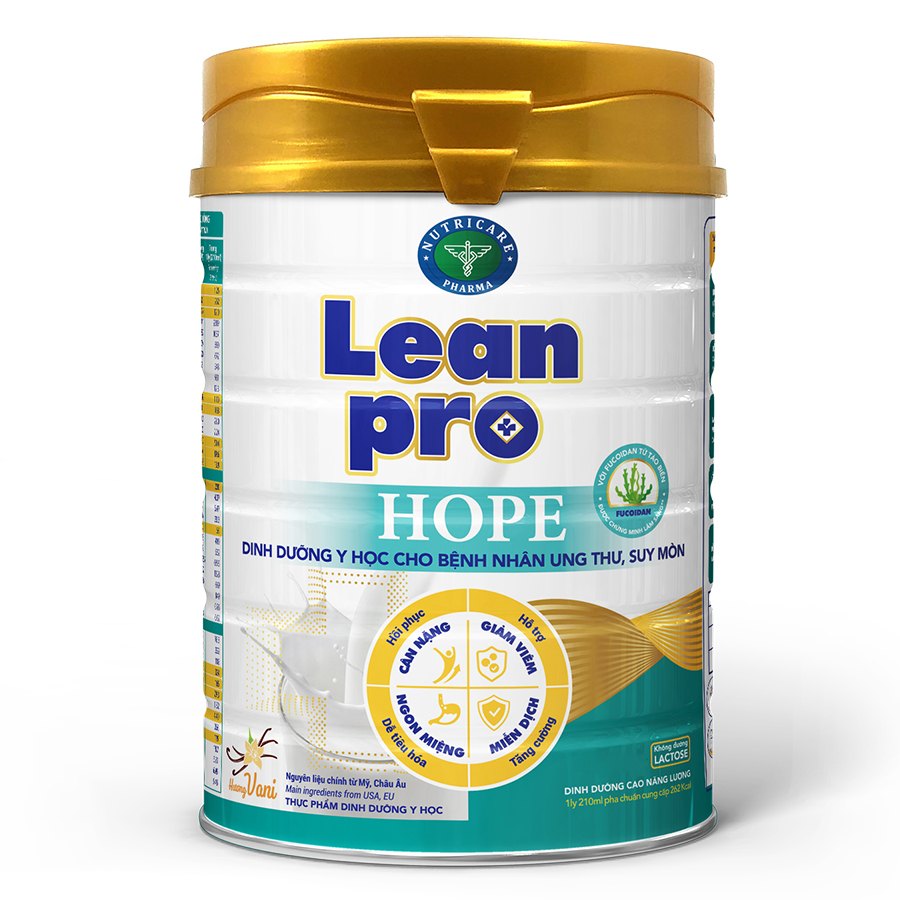 Sữa Lean Pro Hope Dành Cho Bệnh Nhân Ung Thư