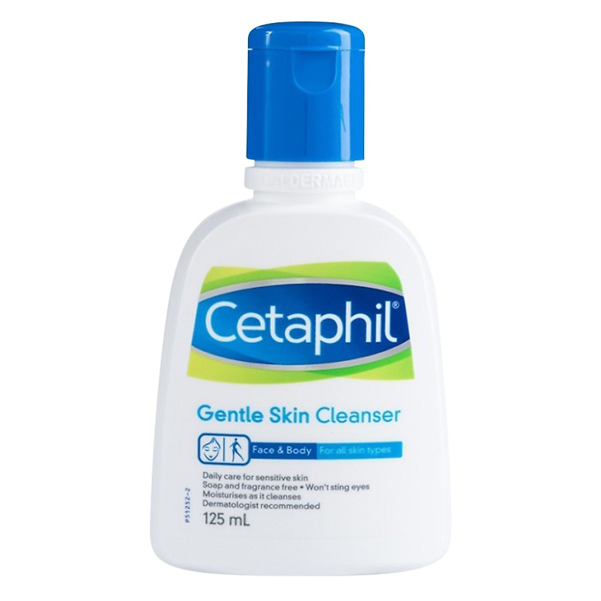 Sữa Rửa Mặt Dành Cho Da Nhạy Cảm Cetaphil Gentle Skin Cleanser 125ml + Tẩy Tế Bào Chết Mini Wonder Bath Super Vegitoks Cleanser 3ml