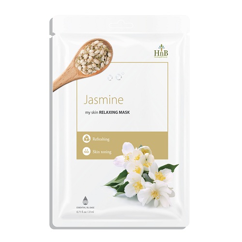 Mặt Nạ Dưỡng Da HNB Hàn Quốc Giúp Da Sáng Mịn Và Săn Chắc - Chiết Xuất Hoa Nhài Tự Nhiên (Jasmine)