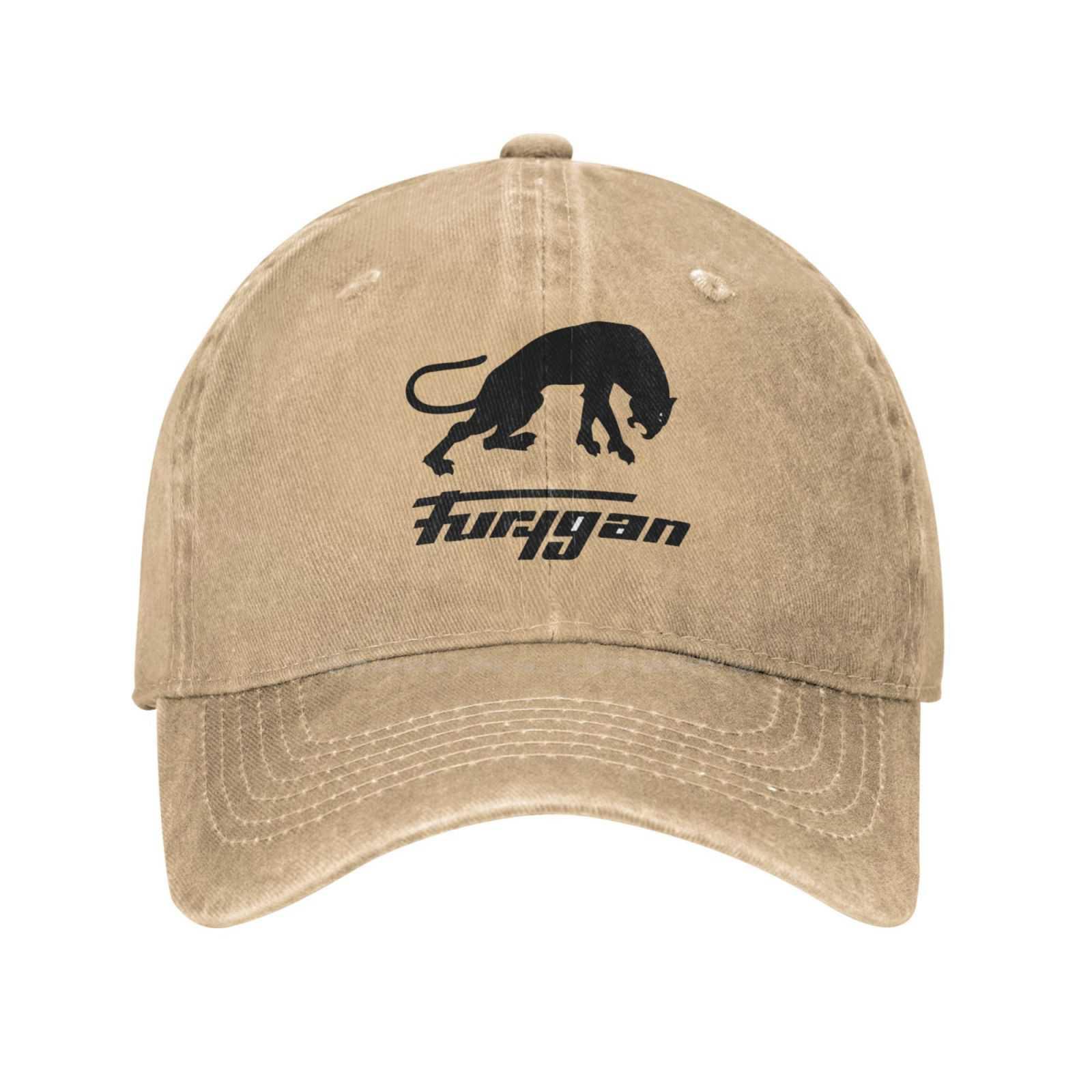 Furygan chất lượng hàng đầu logo mũ bóng chày denim cap Color: Baseball cap Black Size: One Size