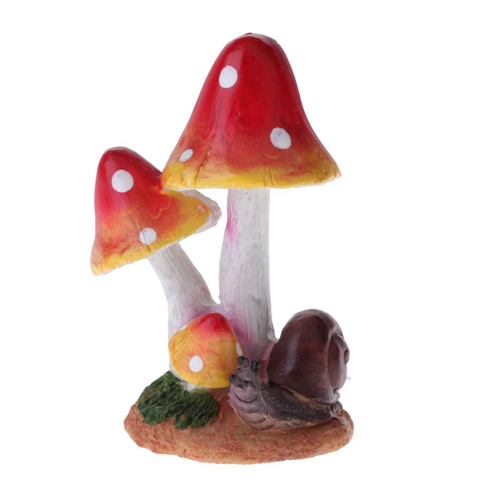Resin Fairy Garden Ornament Miniature Home Decor