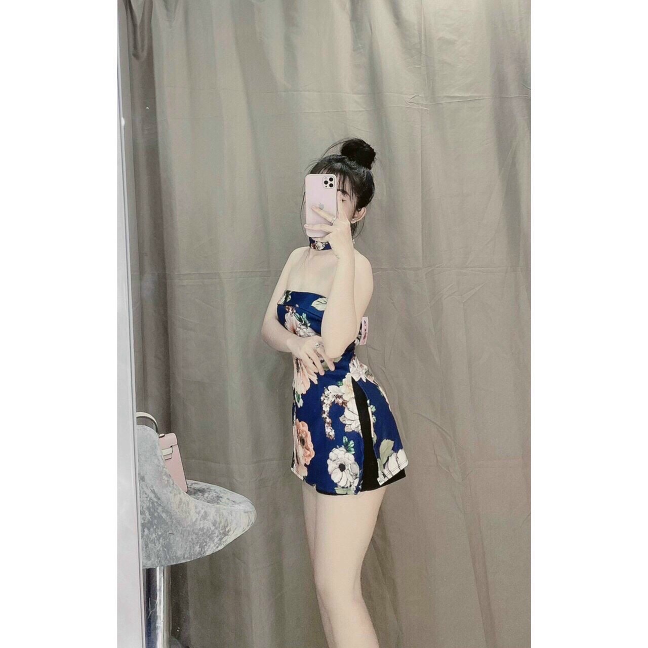 Set cách tân đùi có mút thời trang