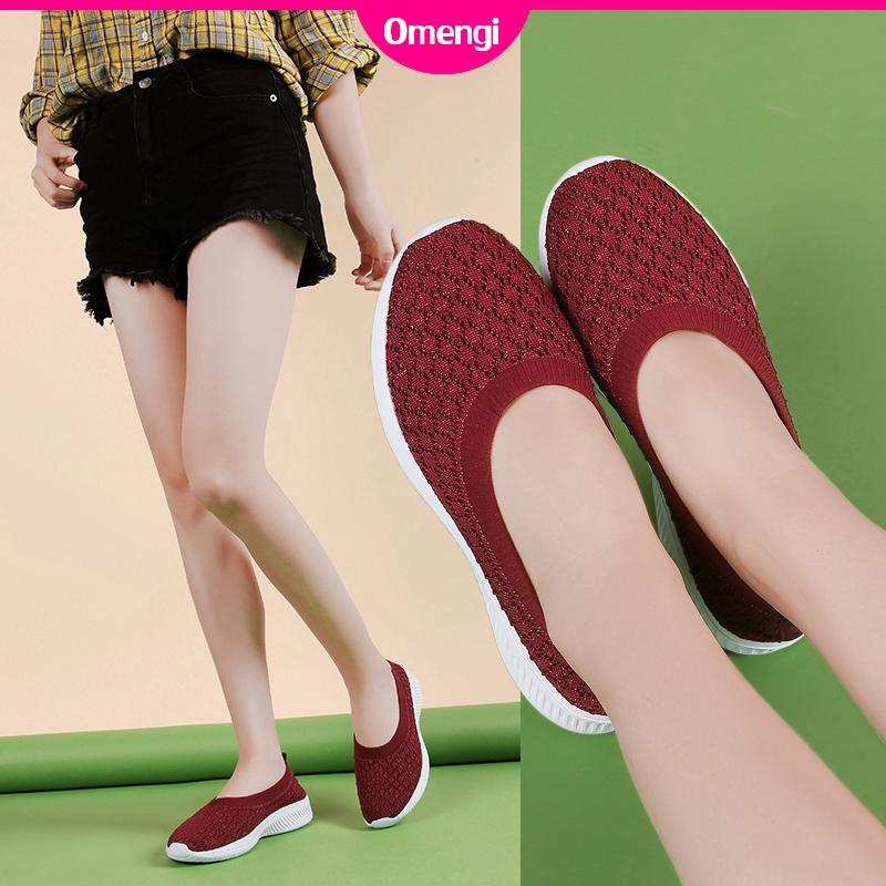 Giày Thể Thao Đế Bằng Siêu Nhẹ Size 35-42 Cho Nữ