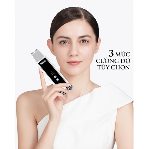 Máy Sủi Da Tẩy Tế Bào Chết Nikio NK-122 - Massage Nâng Cơ Mặt Hỗ Trợ Tạo Hình Vline, Xóa Nhăn, Chống Lão Hóa, Săn Chắc Da, Làm Sạch Da Chuyên Nghiệp