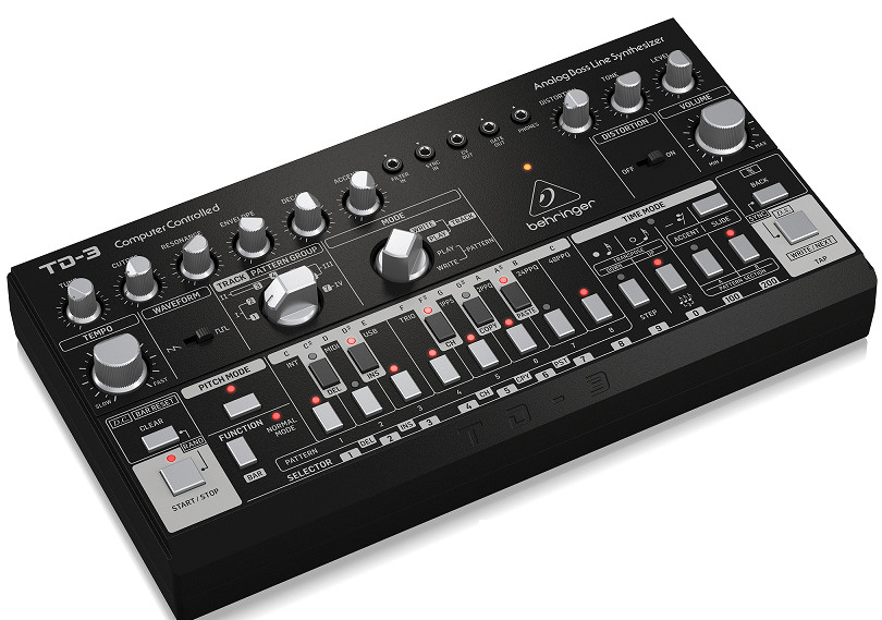 Analog Bass Line Synthesizer BEHRINGER TD-3-BK- Hàng chính hãng