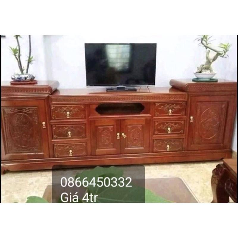 Kệ tivi gỗ xoan đào