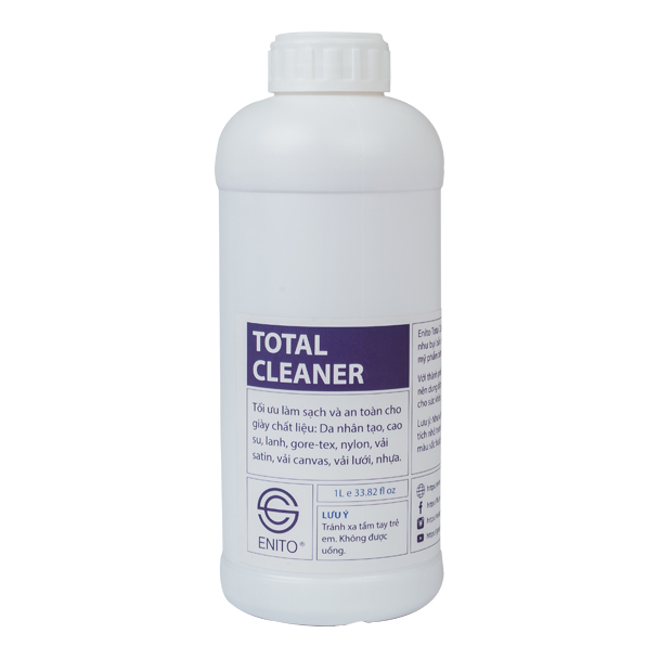 Hình ảnh Can dung dịch vệ sinh giày Enito Total Cleaner 1000ml