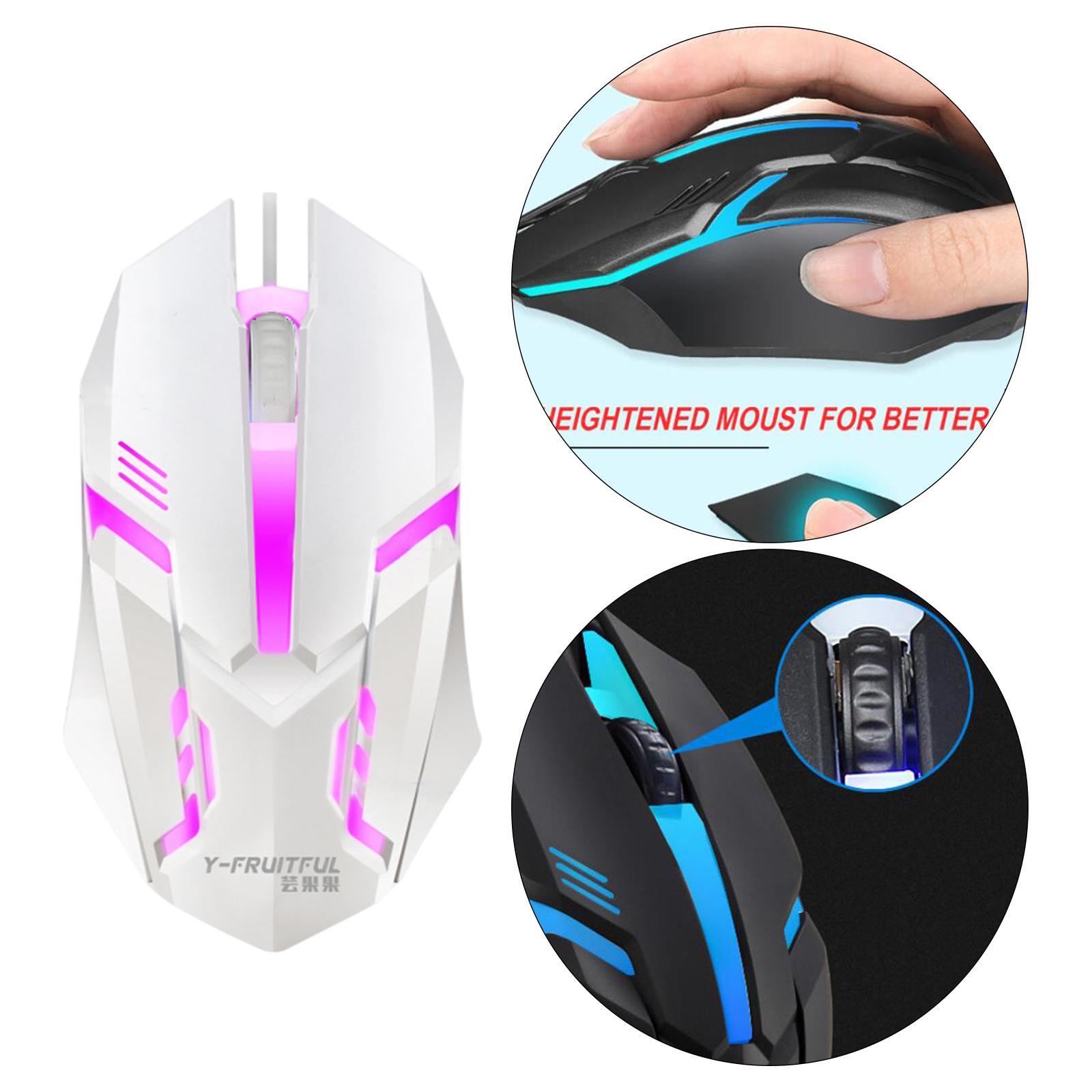 USB Gaming Mouse Mice for Gaming Computer Work Universal Comfortable