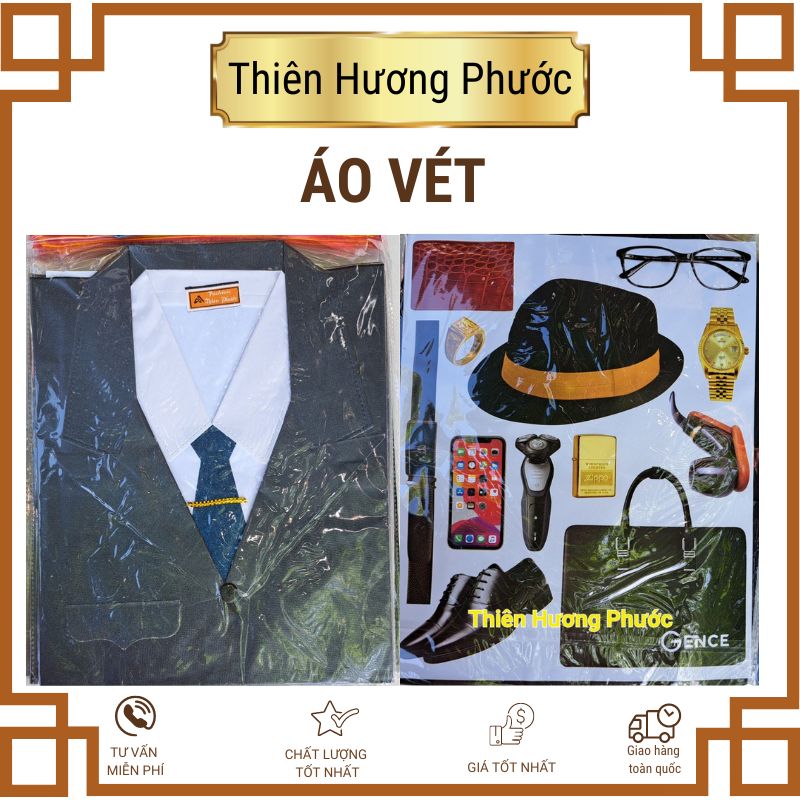 Áo vét ông cao cấp