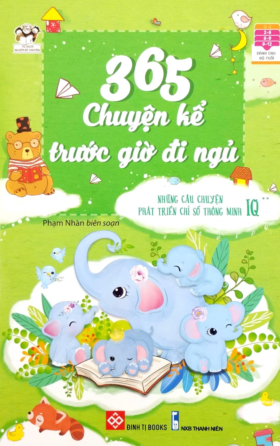 365 Chuyện Kể Trước Giờ Đi Ngủ - Những Câu Chuyện Phát Triển Chỉ Số Thông Minh IQ 2