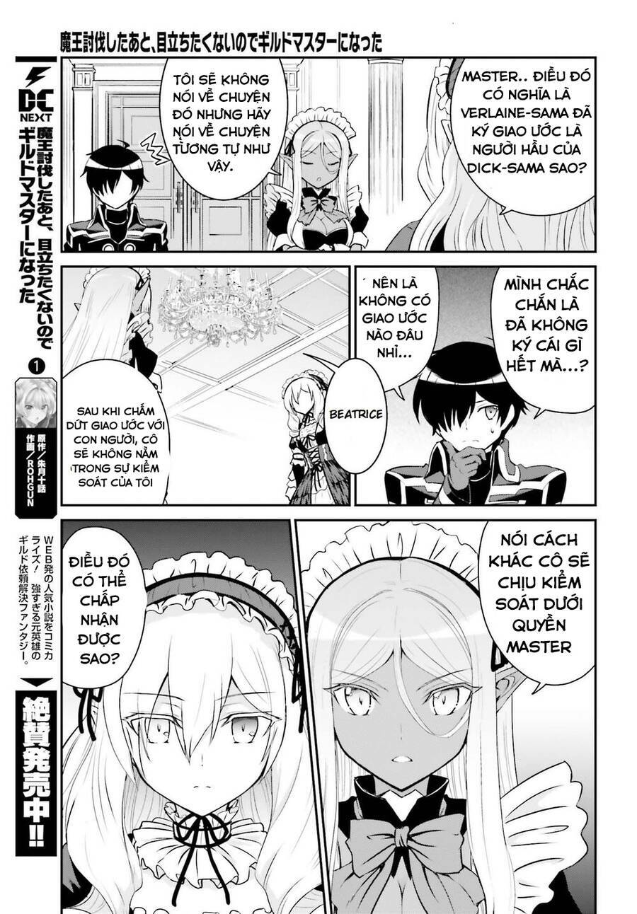 vì thích một cuộc sống nhàn nhã, sau khi đánh bại quỷ vương, anh ta lập một hội quán và sống ẩn dật chapter 11 12