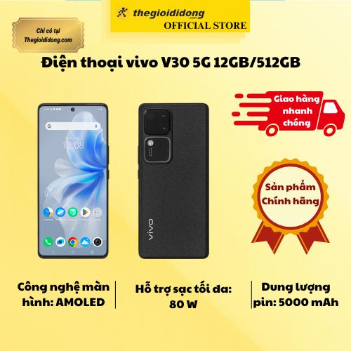 Điện thoại vivo V30 5G 12GB/512GB - Hàng Chính Hãng