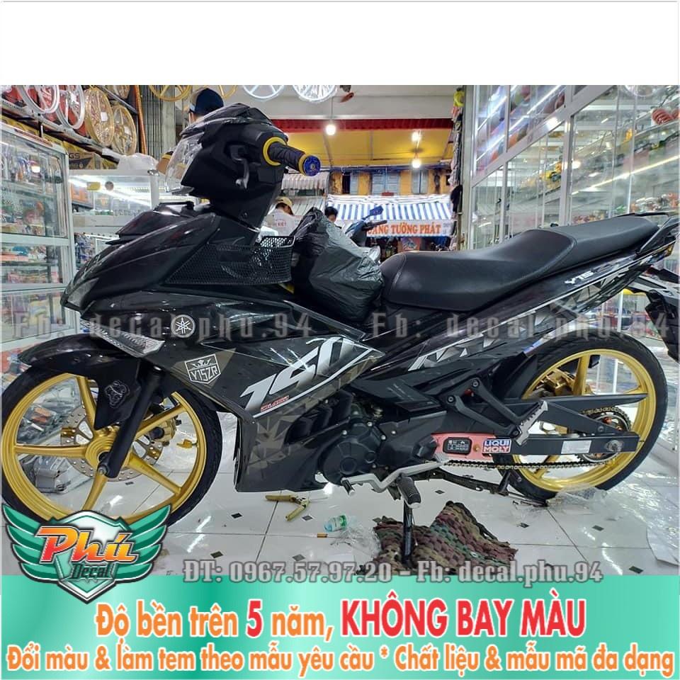 Tem rời Exciter 150 Y15ZR xe đen  -1