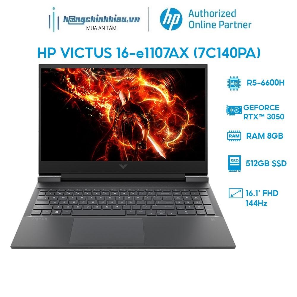 Laptop HP VICTUS 16-e1107AX 7C140PA R5-6600H | 8GB | 512GB |RTX 3050 4GB | 16.1' 144Hz Hàng chính hãng