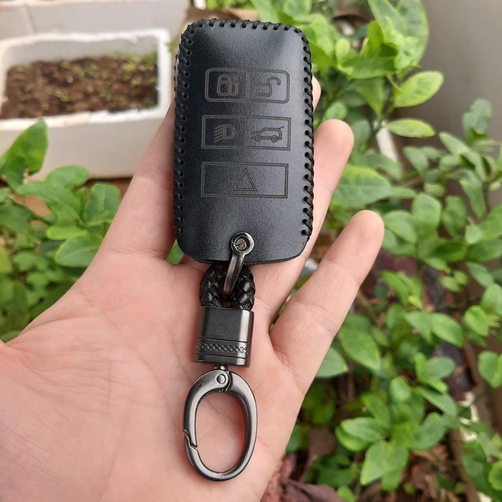 Bao da chìa khóa Range Rover, Land Rover Handmade da thật, bảo hành 2 năm