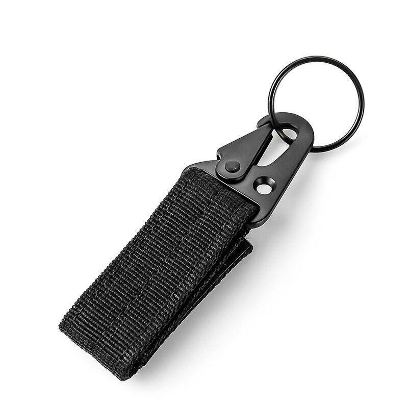 1PC Carabiner High Strength Nylon Key Hook MOLLE Webbing Buckle Hanging System Belt Buckle Hanging Camping Hiking Accessories