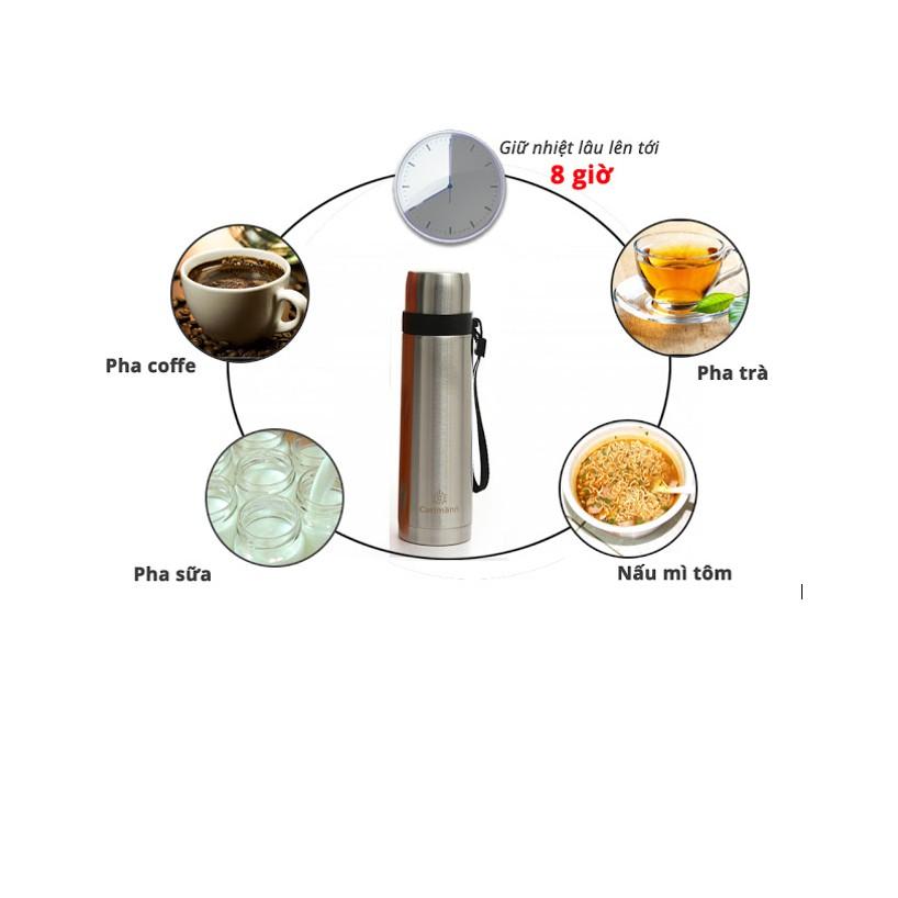 Bình Giữ Nhiệt Nóng Lạnh Carlmann BES536 500Ml
