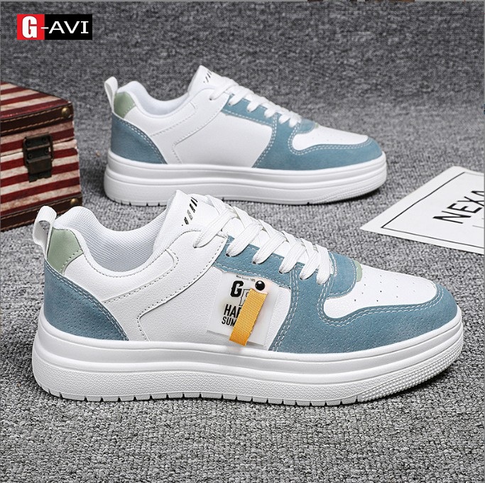 Giày Sneaker Nam Đế Bằng Đẹp Phong Cách Trẻ Trung Năng Động Đi Học Đi Chơi Đều Đẹp AVI - 260