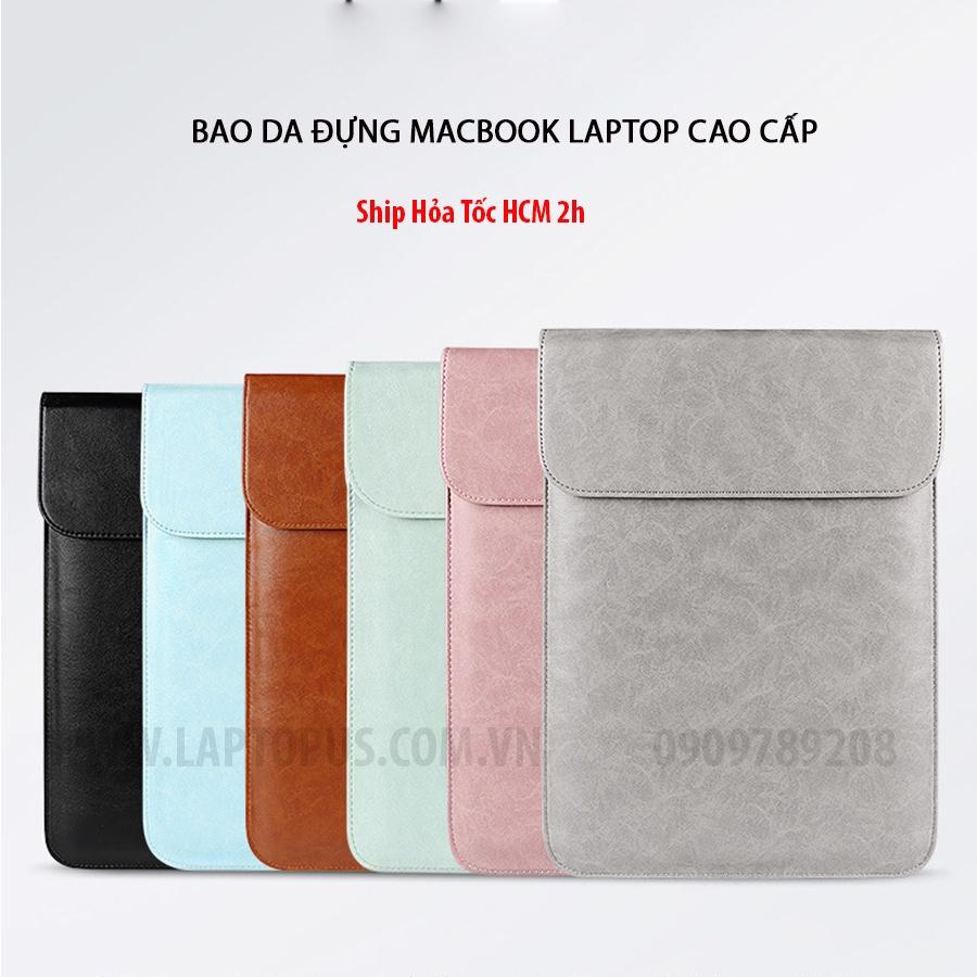 Bao Da Laptop Cao Cấp Nhiều Màu